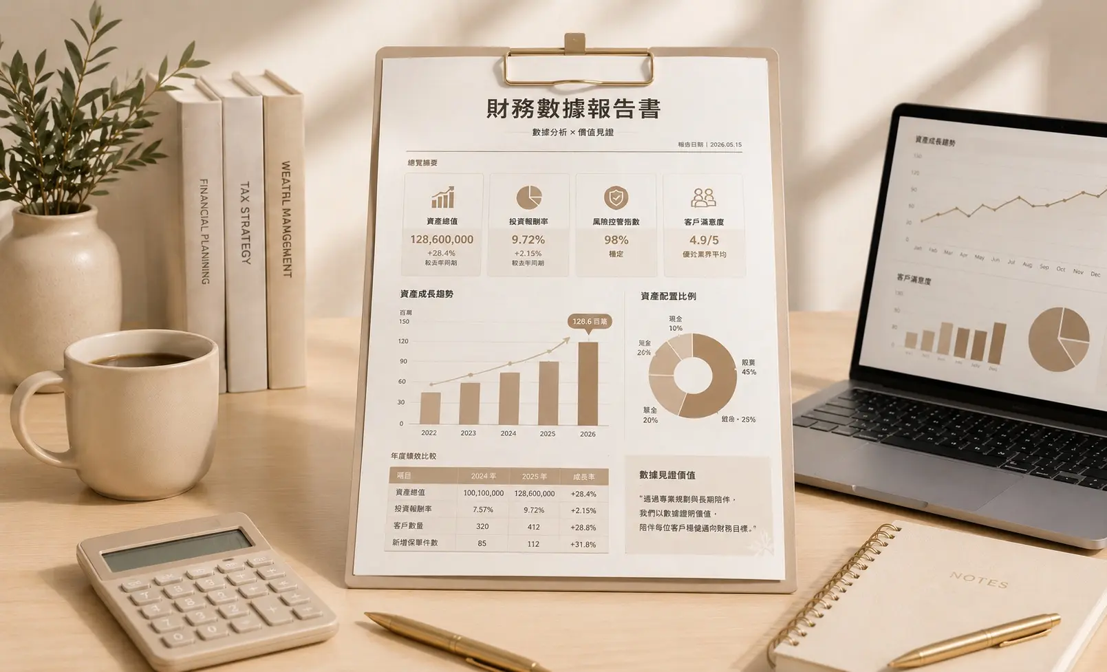 Financial Report Under 1mb